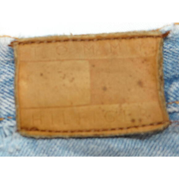 Y2K Tommy Hilfiger Women's Denim Shorts Light Wash - Picture 7 of 7